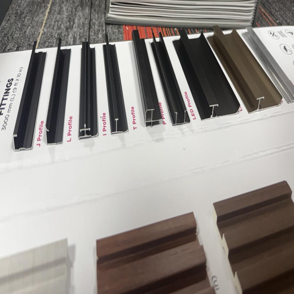 Wall profile Aluminium profile sheet profile connector jointer I profile J profile U profile anodized