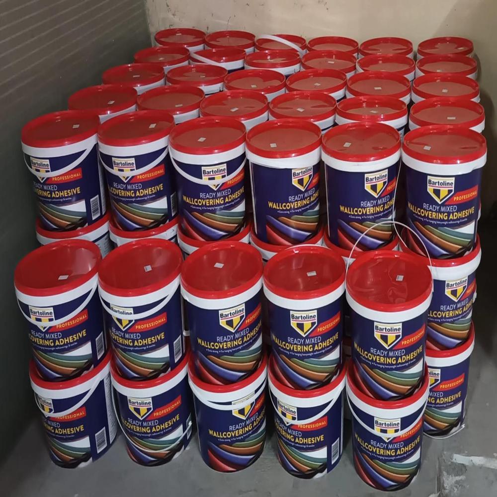 Bartoline Ready mix Premium Wallcovering Adhesive glue for Vinyl & Heavy Wallpapers