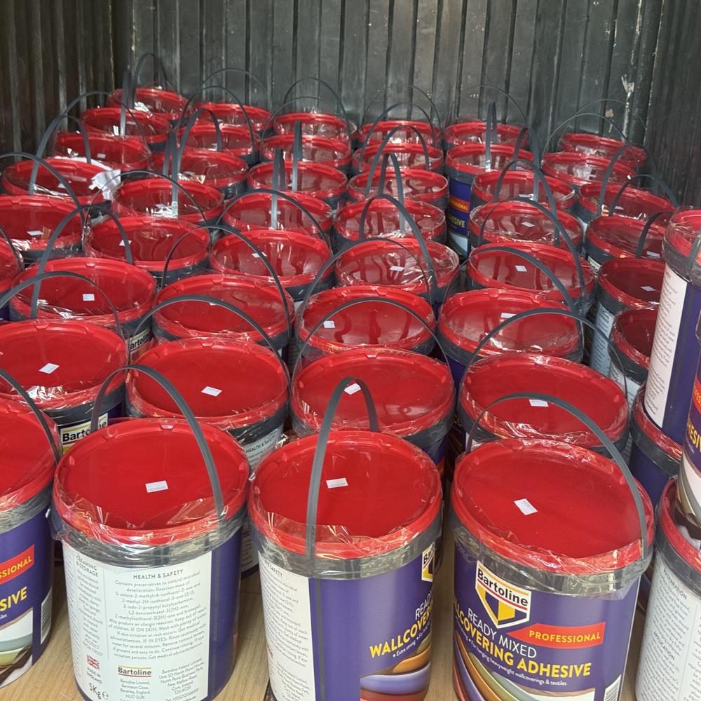 Bartoline Ready mix Premium Wallcovering Adhesive glue for Vinyl & Heavy Wallpapers