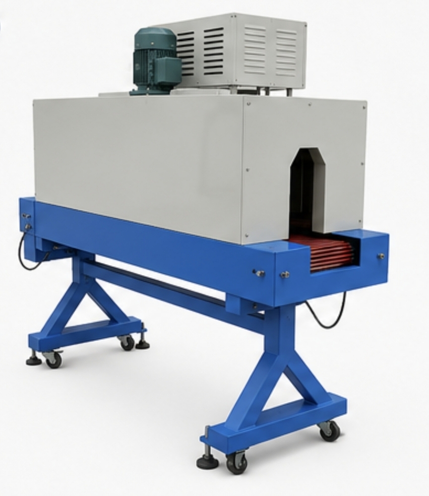 Shrink Packaging Machine - Mild Steel, 220 Volt (V), Semi-automatic, Frequency Speed Control , Highly Efficient Electric Drive System