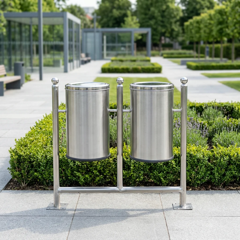 Stainless Steel Dustbin