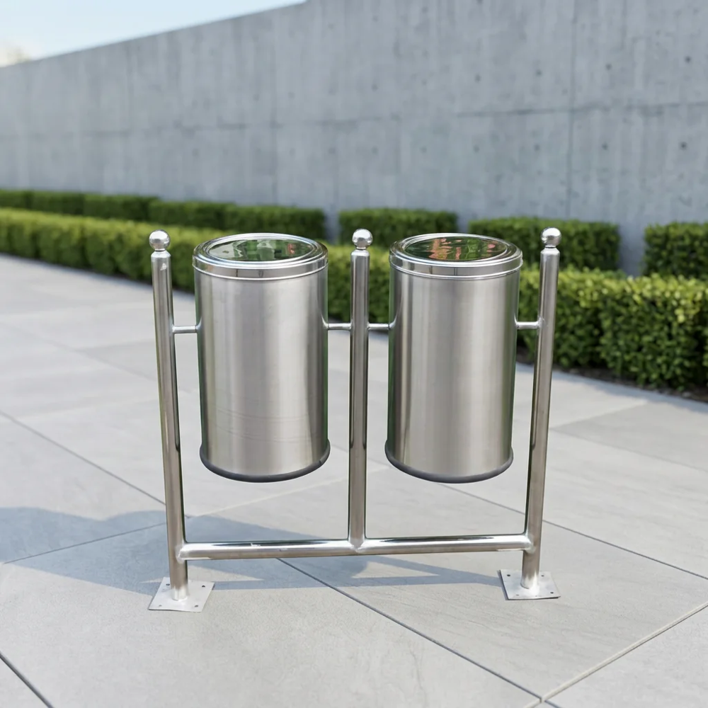 Stainless Steel Dustbin