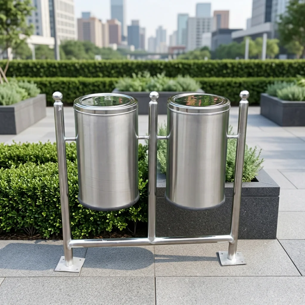 Stainless Steel Dustbin