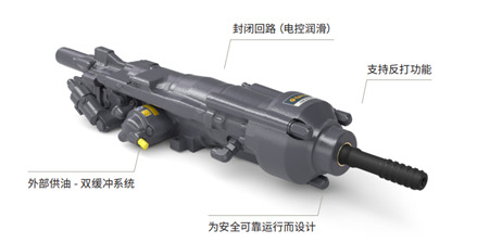YYG19TH Hydraulic Rock Drill