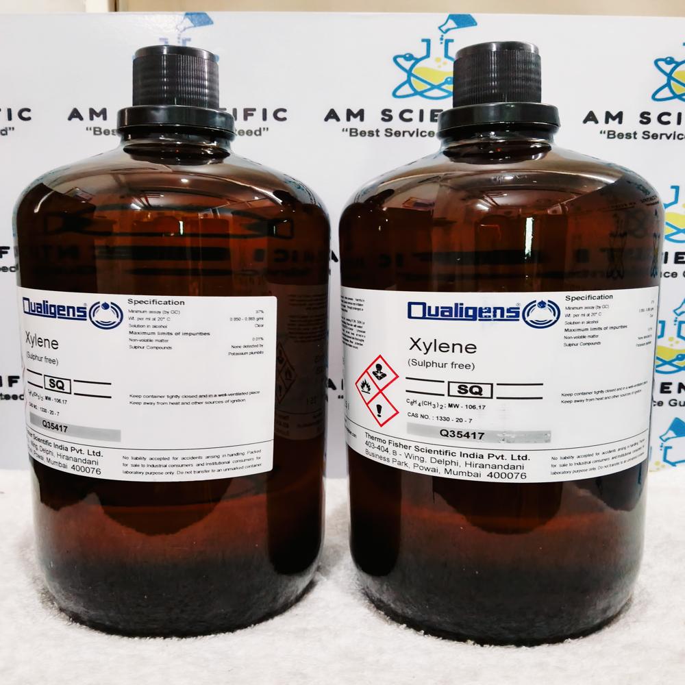 Xylene Sulphur Free SQ Qualigens 2.5 Ltr