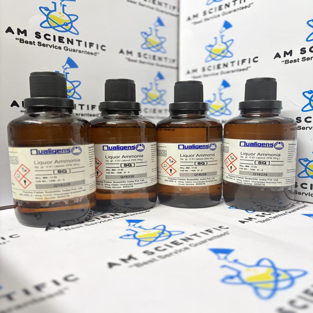 Ammonia Solution 25% SQ Qualigens 500ml