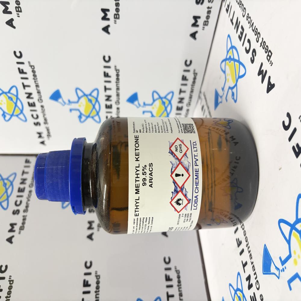 Ethyl Methyl Ketone 99.5% AR/ACS Loba 500ml