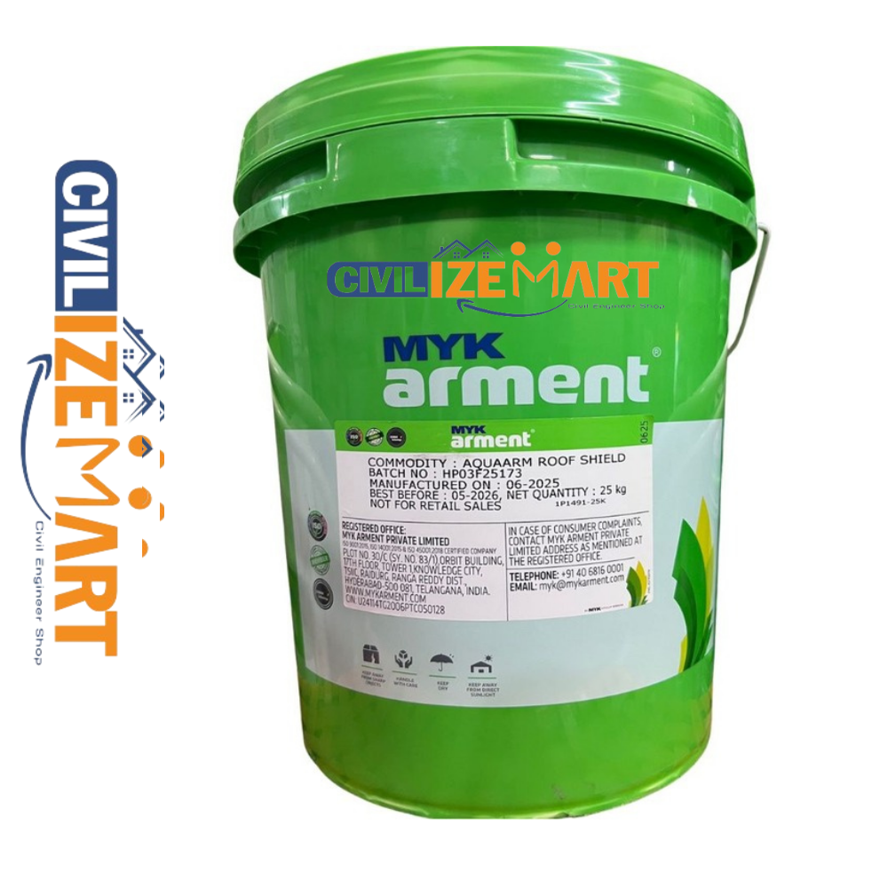 MYK Aquaarm Roof Sheid Waterproofing coating
