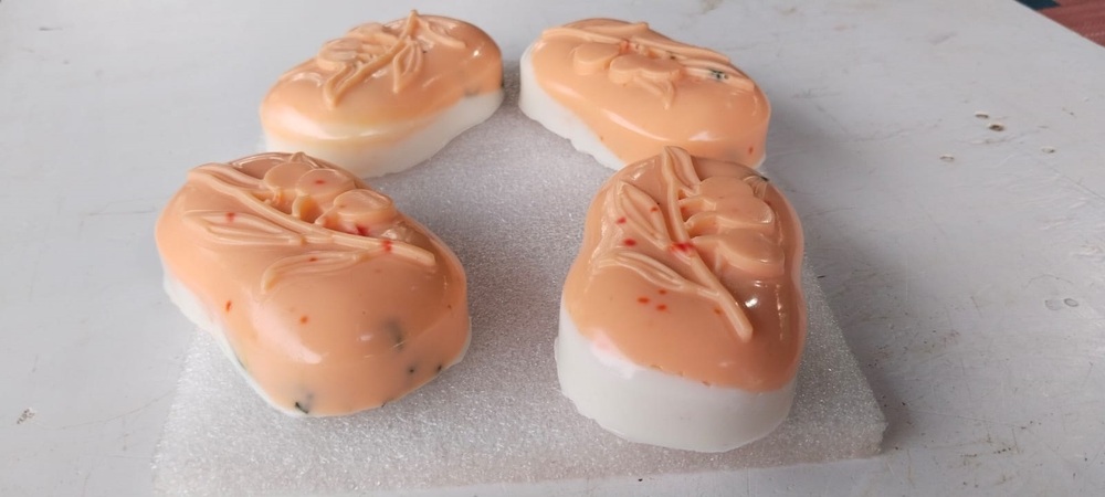 Handmade Rose And White London Soap