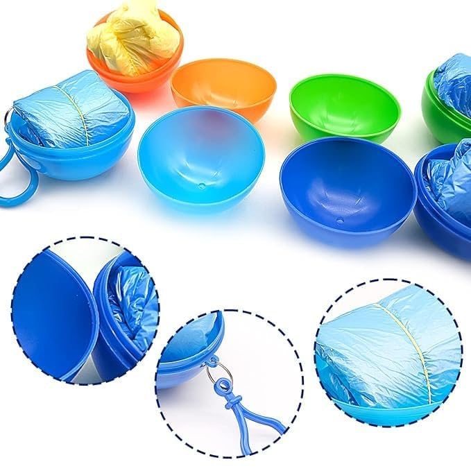 Ball Rain Card Universal Disposable Raincoat