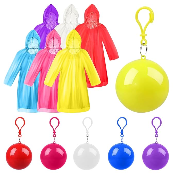 Ball Rain Card Universal Disposable Raincoat
