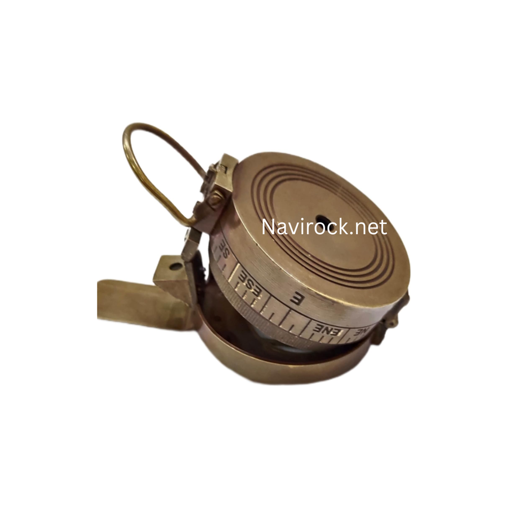 Antique Style Marine Brass Compass Handmade Classical Military Navigational Collectible Gift Item