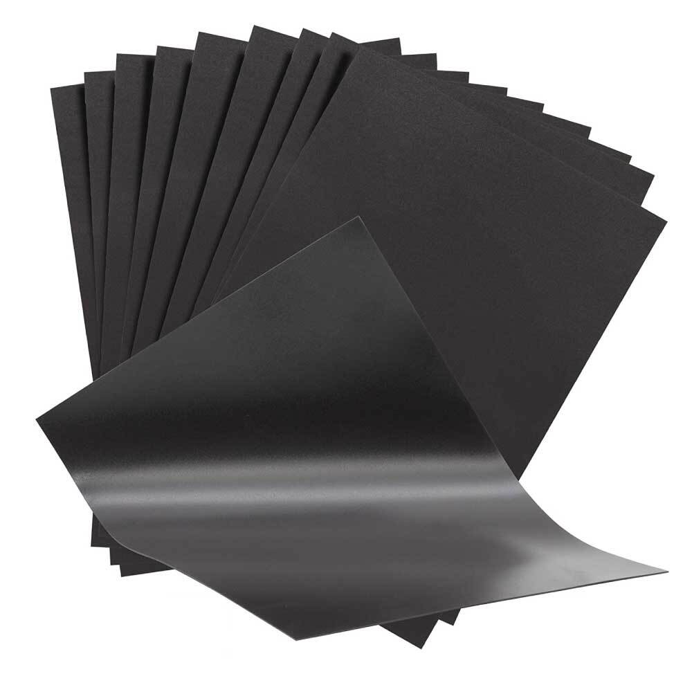 A4 Plain Magnetic Sheet - Color: Black