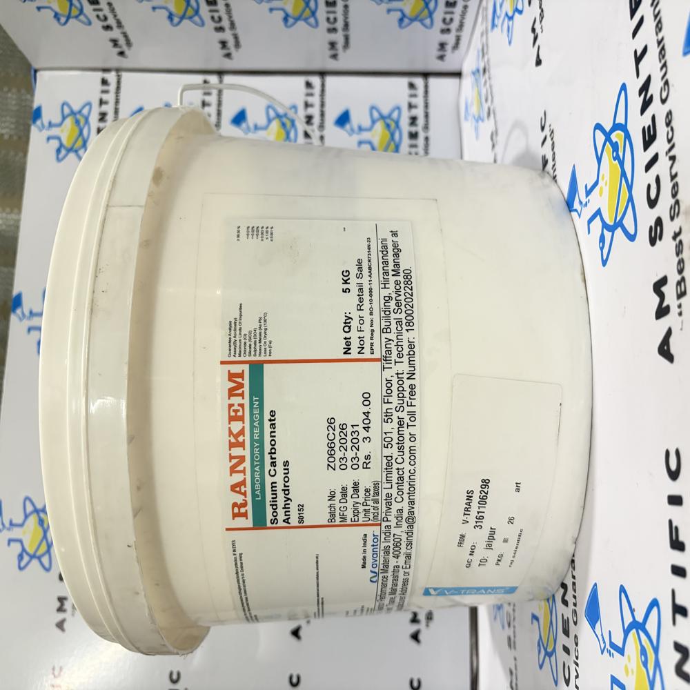 Sodium Carbonate Anhydrous Rankem 5kg