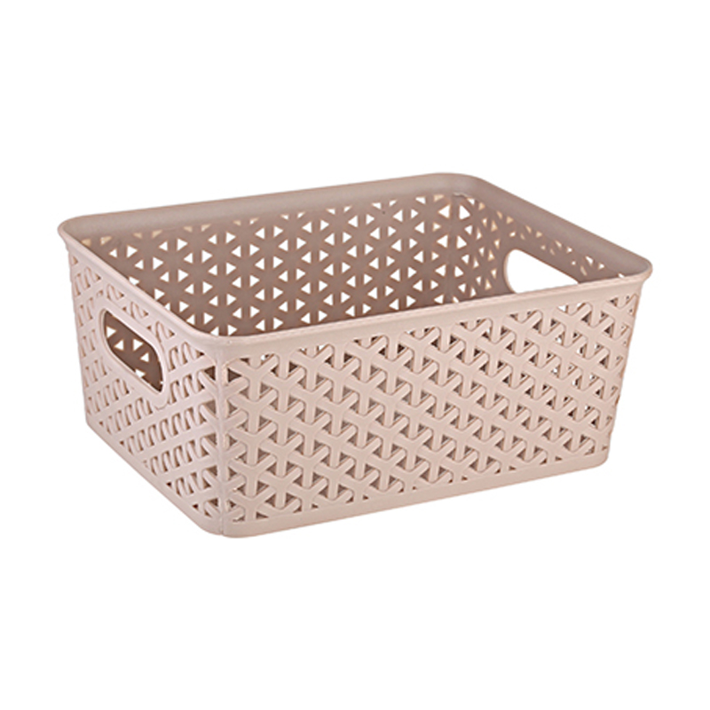 Small Plastic Storage Basket With Lid