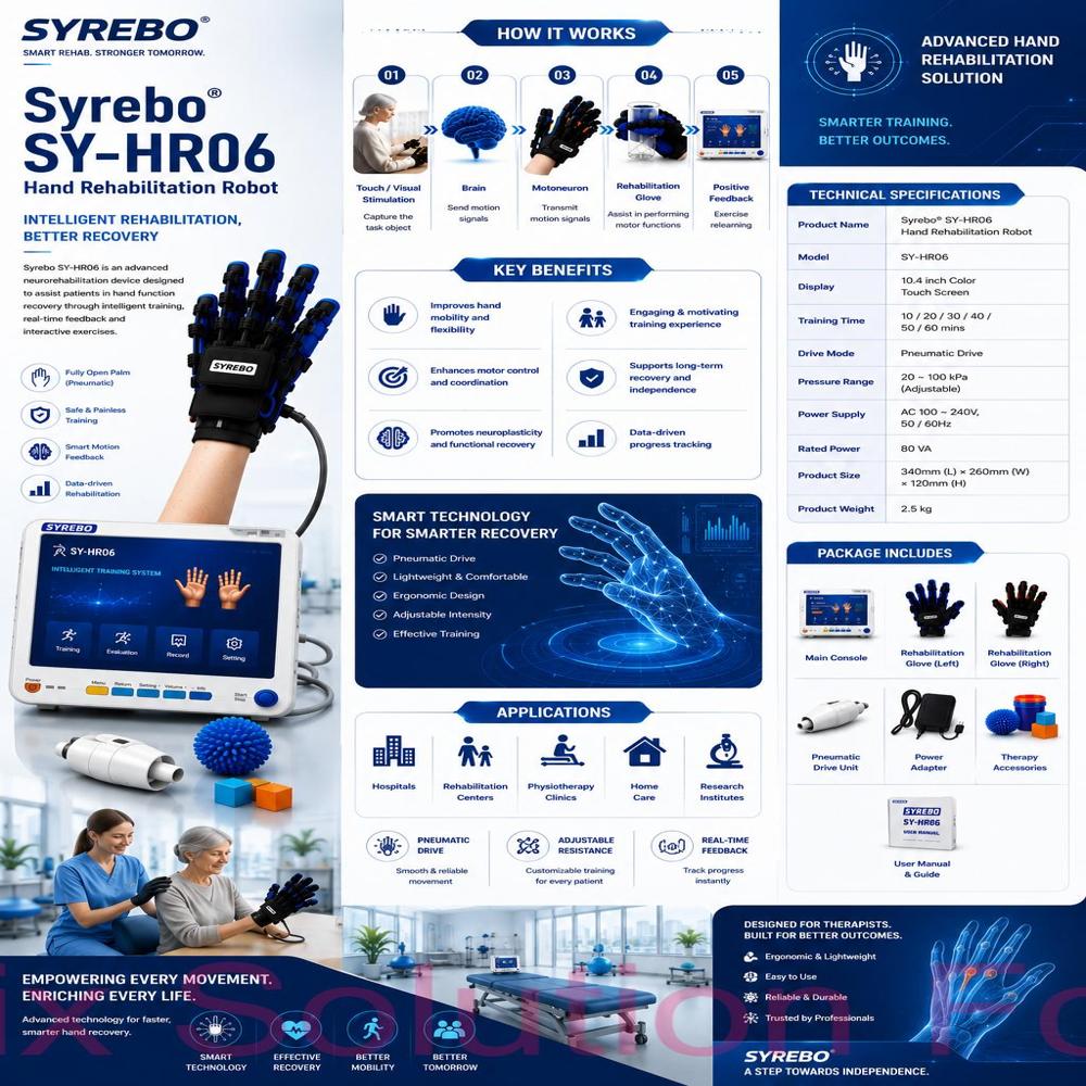 Clinical Hand Recovery Robot Glove System for Neurological Rehabilitation