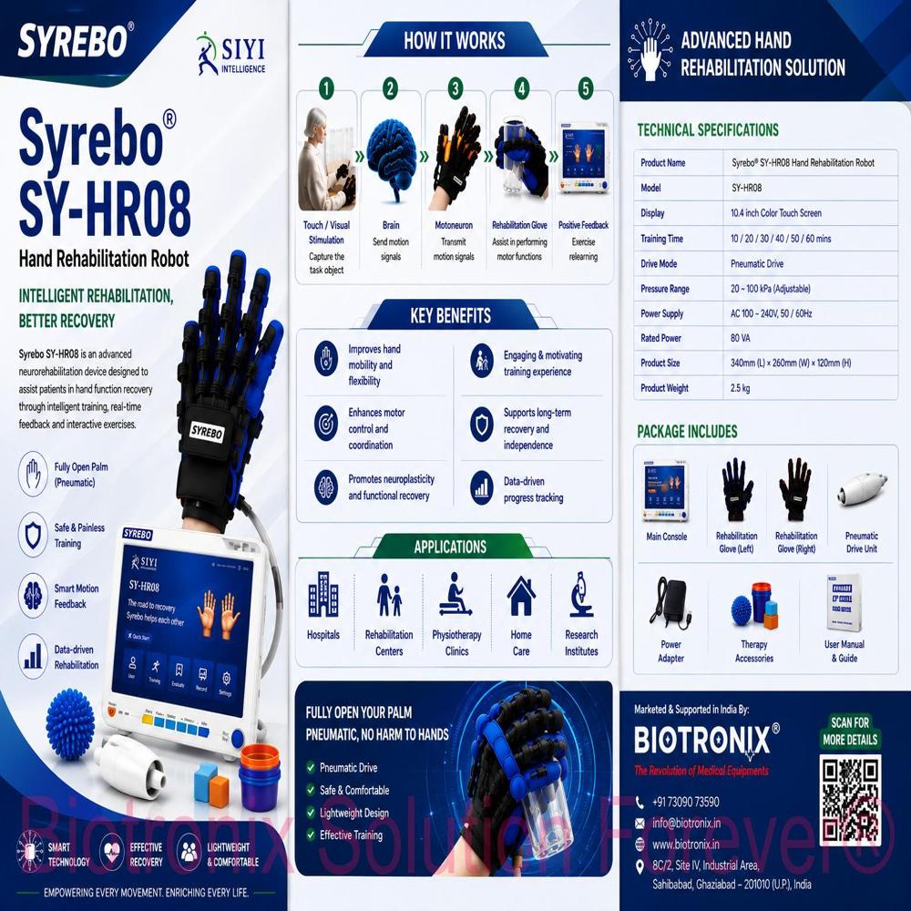 Clinical Hand Recovery Robot Glove System for Neurological Rehabilitation