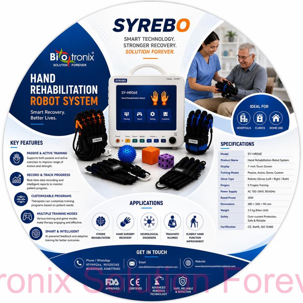 Portable Robotic Hand Therapy Gloves for Home and Clinical Rehabilitation
