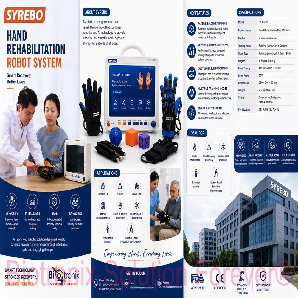 Portable Robotic Hand Therapy Gloves for Home and Clinical Rehabilitation