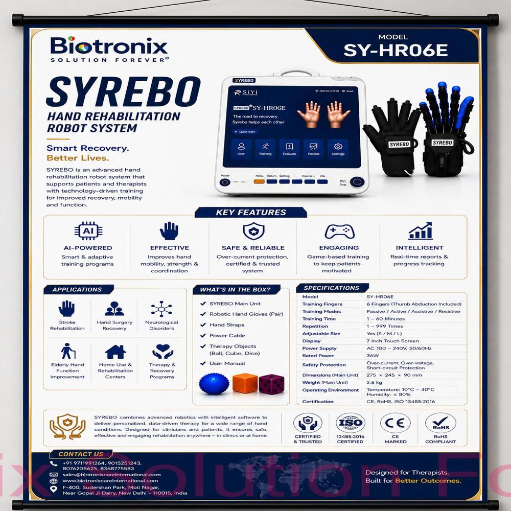 Portable Robotic Hand Therapy Gloves for Home and Clinical Rehabilitation
