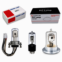 Deuterium Lamp - Fused Silica/quartz Glass, 160-400 Nm Uv Range | Stable Output, 2000-hour Life, Rapid Warm-up