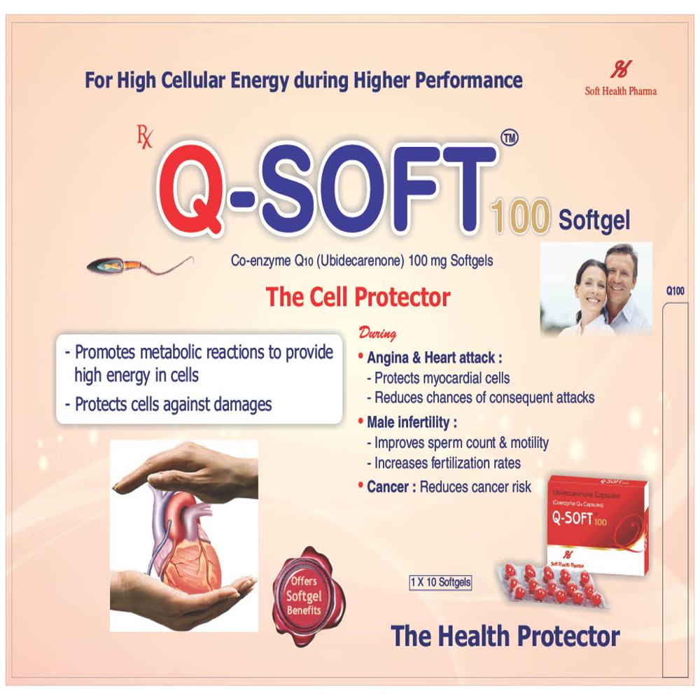 Q Soft 100 Softgel Capsules