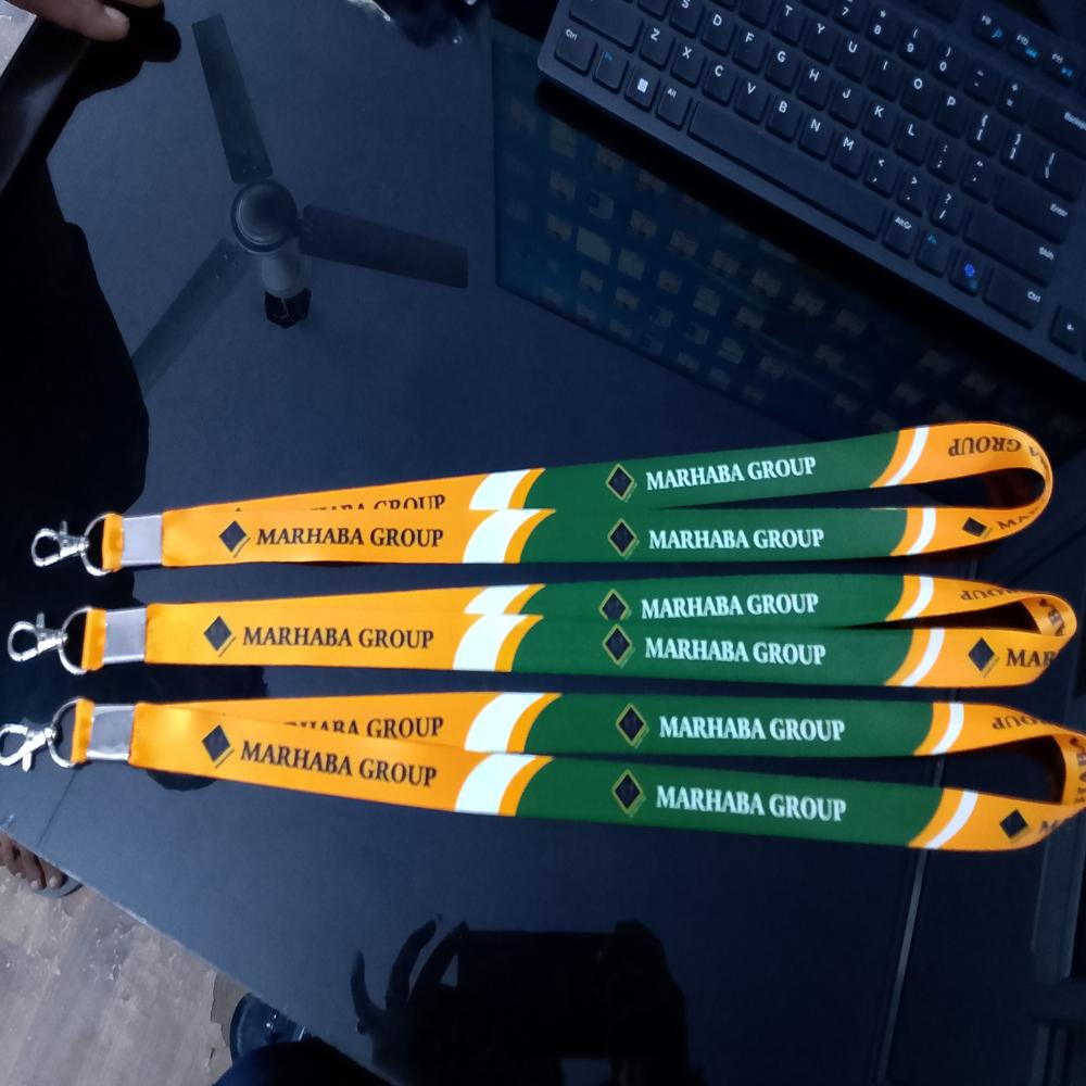 Polyester Id Card Lanyard - Color: Mulitcolor