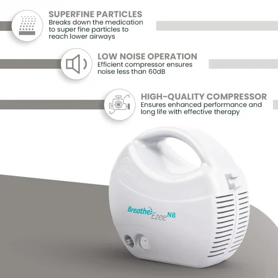 BPL Medical Technologies Breathe Ezee N8 Nebulizer