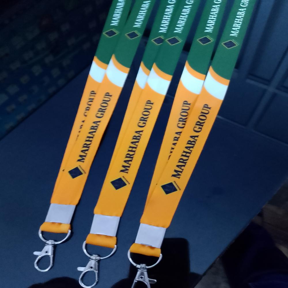 Polyester Id Card Lanyard - Color: Mulitcolor