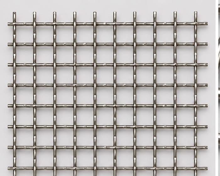 Lock crimp screens form D Wire Mesh