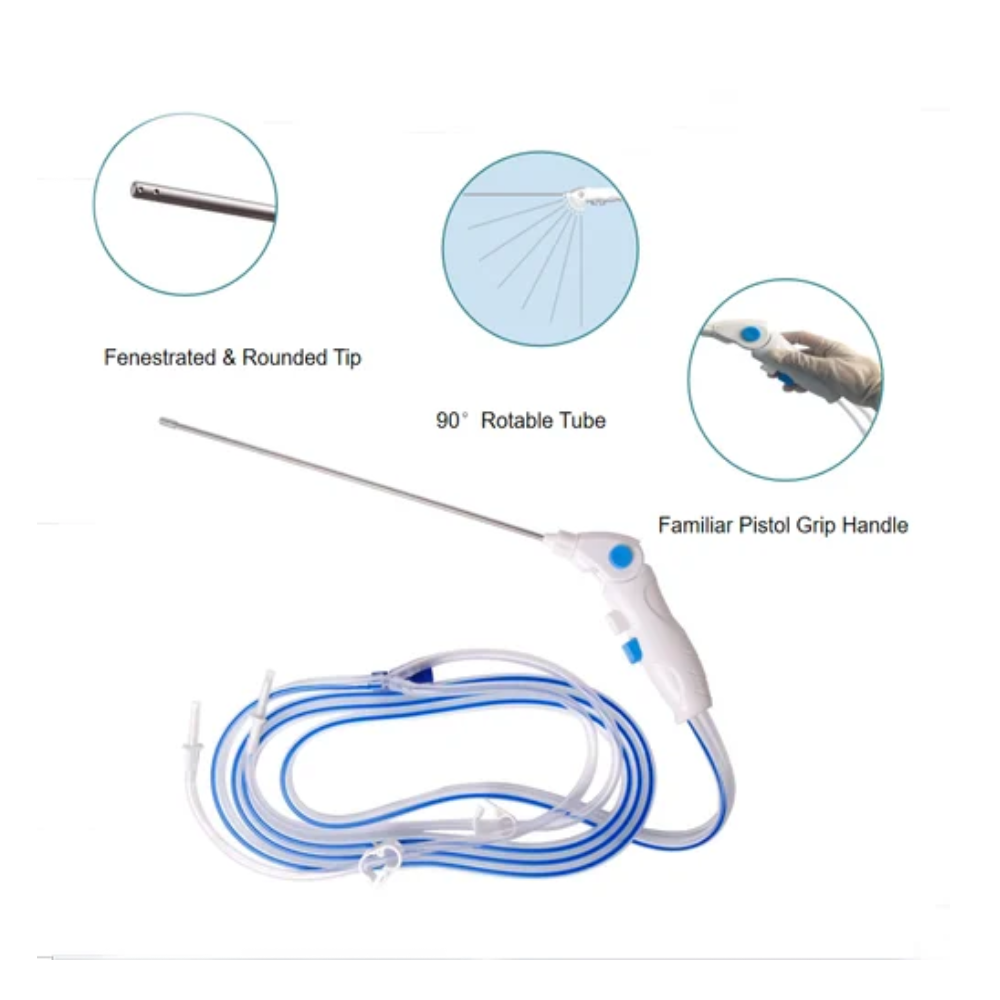 Laparoscopic Suction Irrigation Set Suction Irrigation With Electrode System