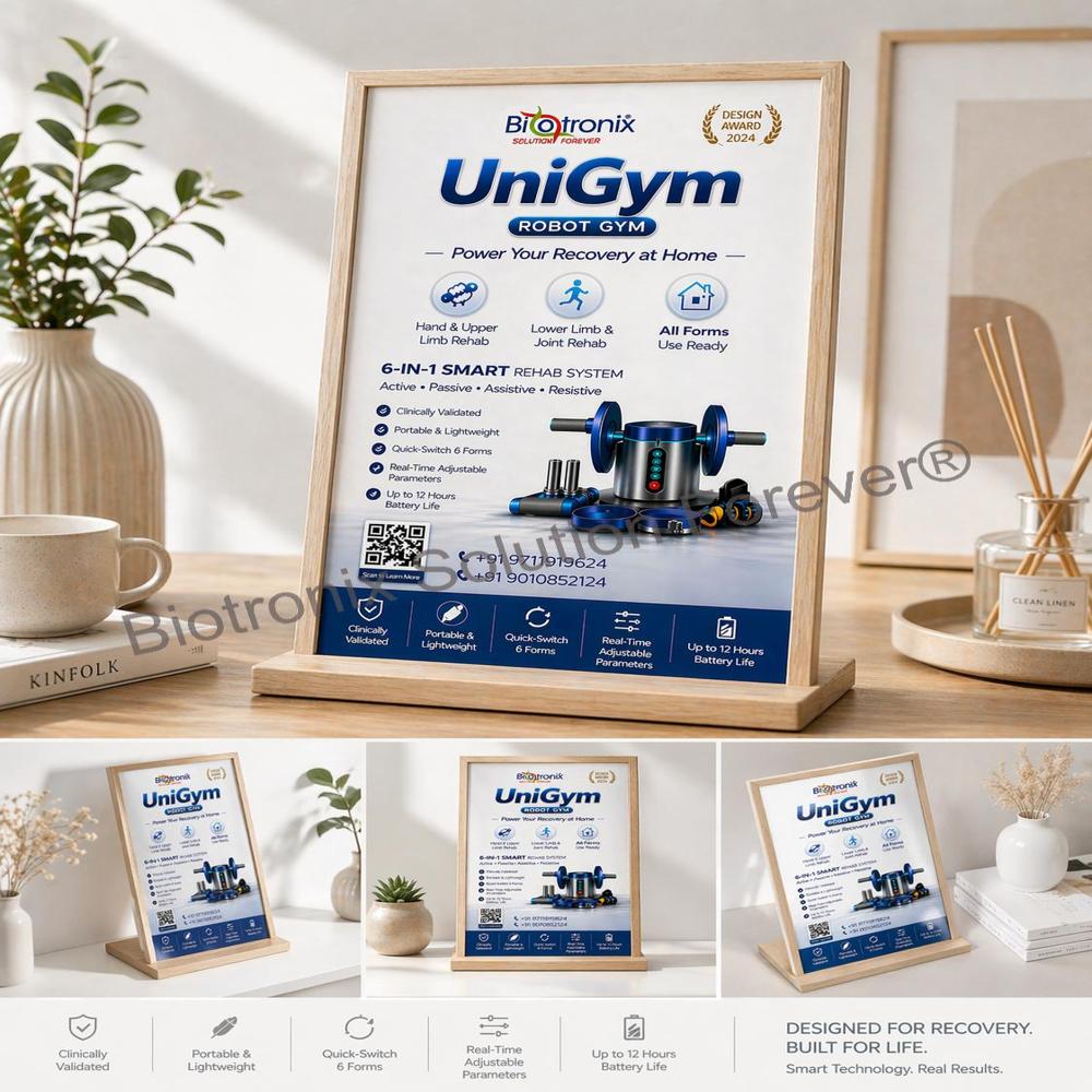 Professional UniGym Robot Gym for Upper and Lower Limb Recovery