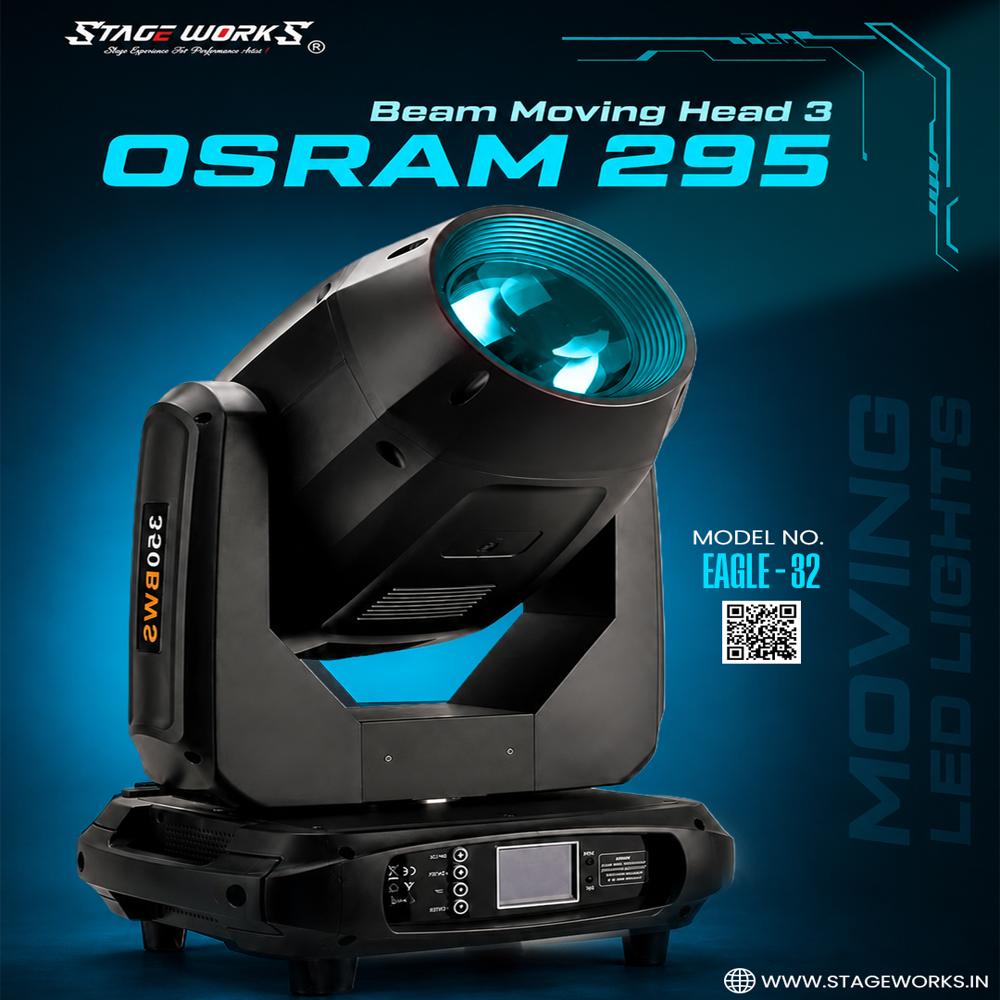 Stage Works NEW 4x40W RGB Zoom Moving Head Light