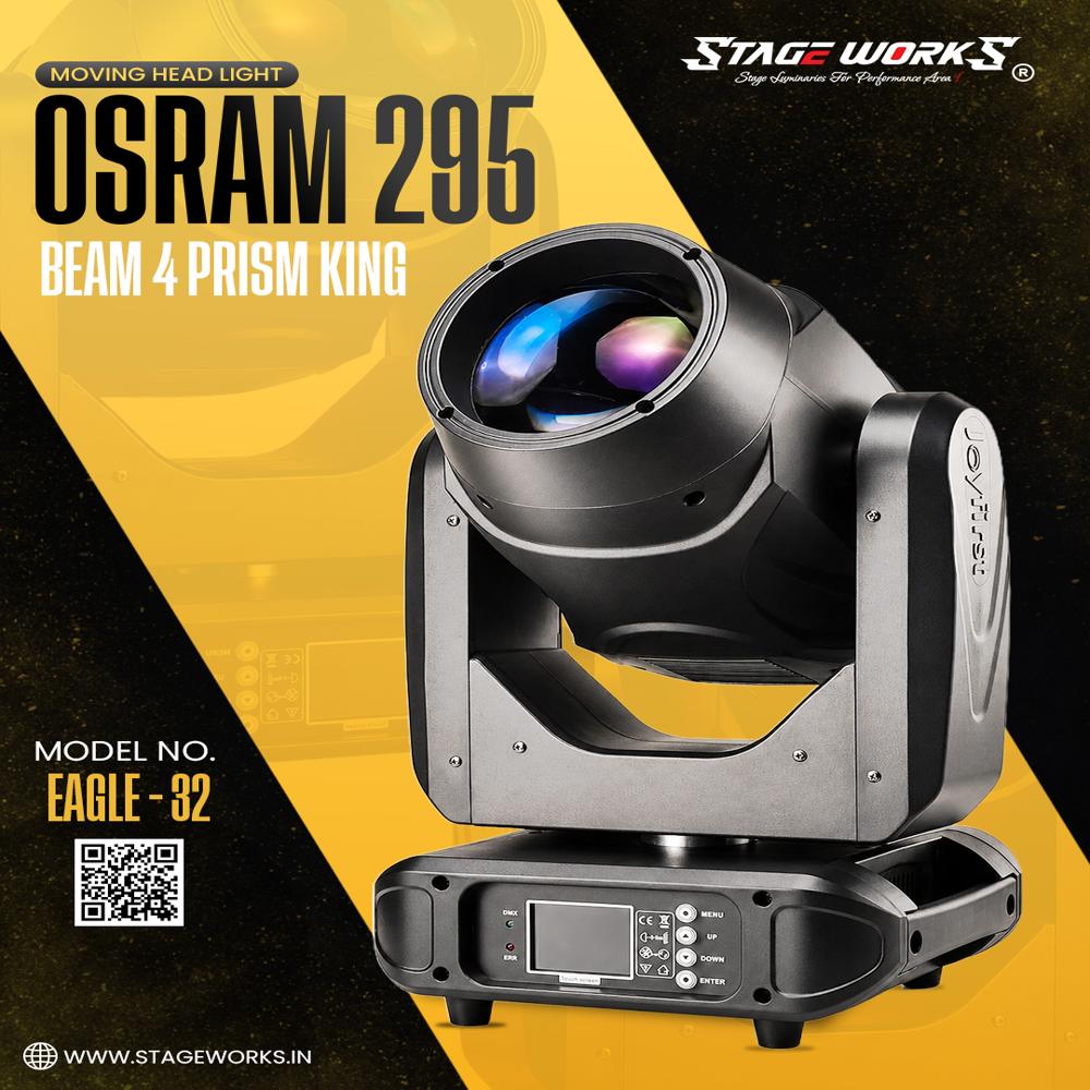 Stage Works NEW 4x40W RGB Zoom Moving Head Light