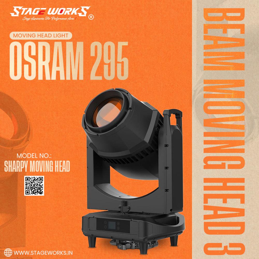 Stage Works NEW 4x40W RGB Zoom Moving Head Light