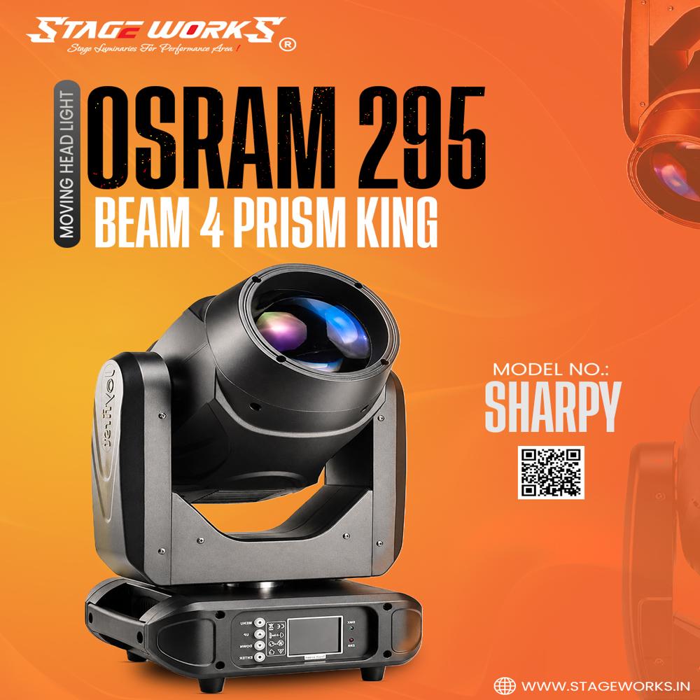 Stage Works NEW 4x40W RGB Zoom Moving Head Light