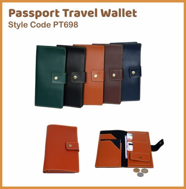 PT698 Passport Travel Wallet