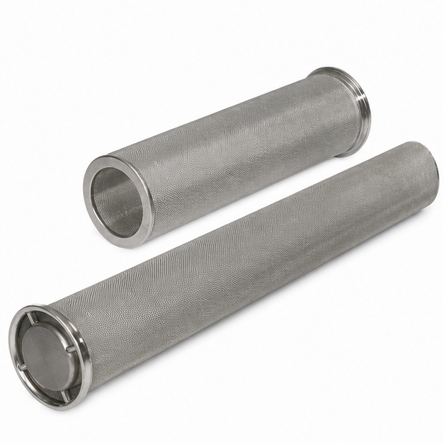 Water Filter Element - Color: White With Black End Caps