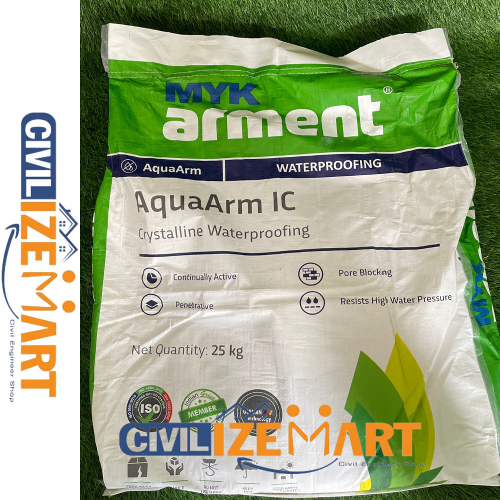 MYK Arment Aquaarm IC Waterproofing Chemical
