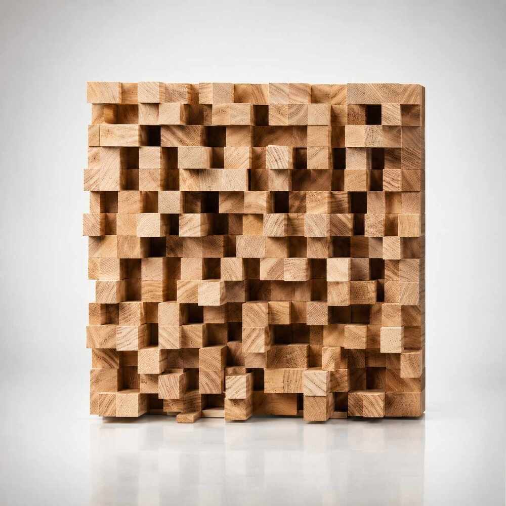 Auditorium Wooden Sound Diffuser Panel