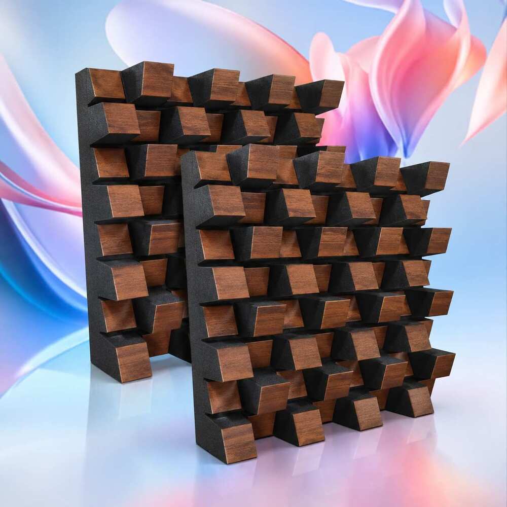 Auditorium Wooden Sound Diffuser Panel