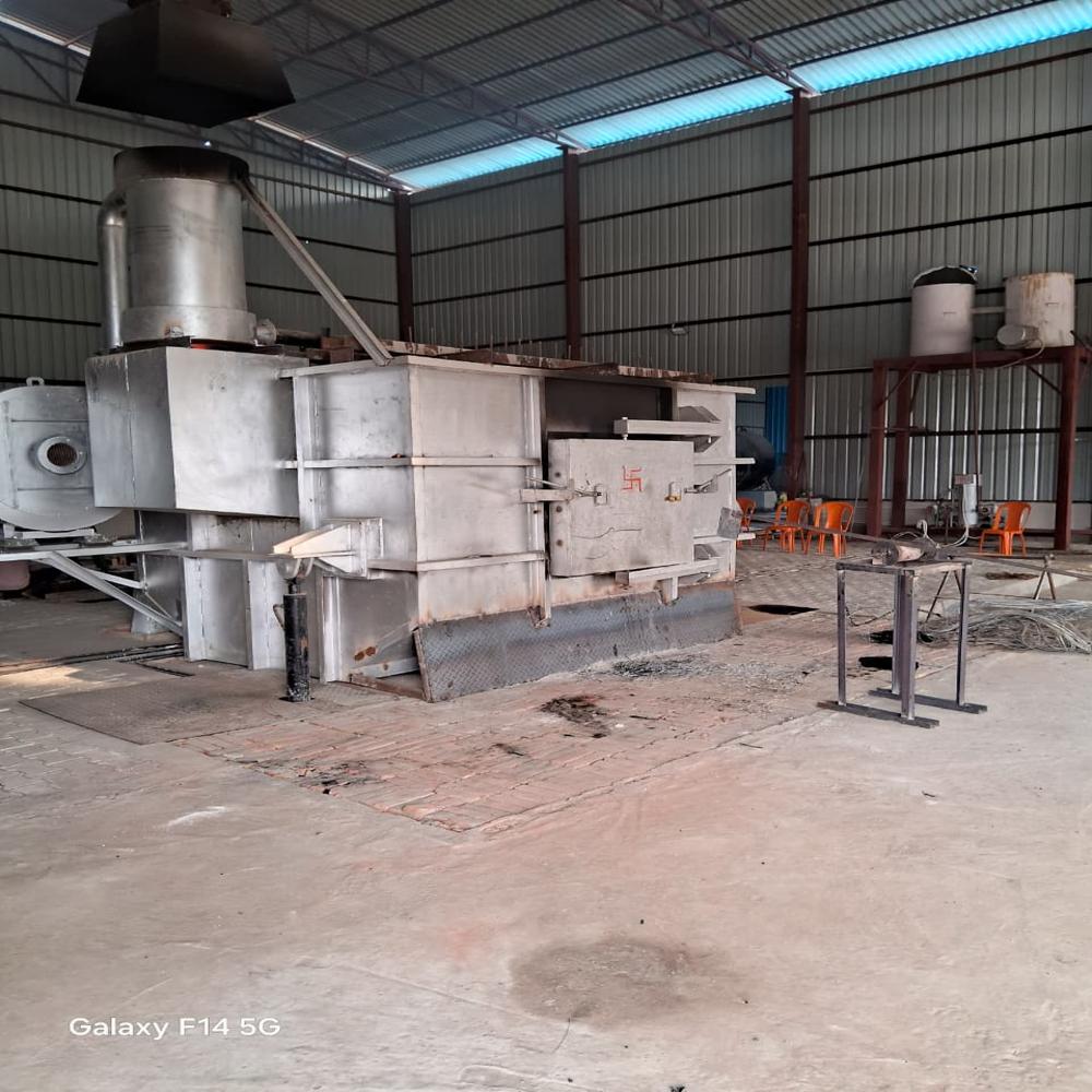 Aluminium melting skelner furnace