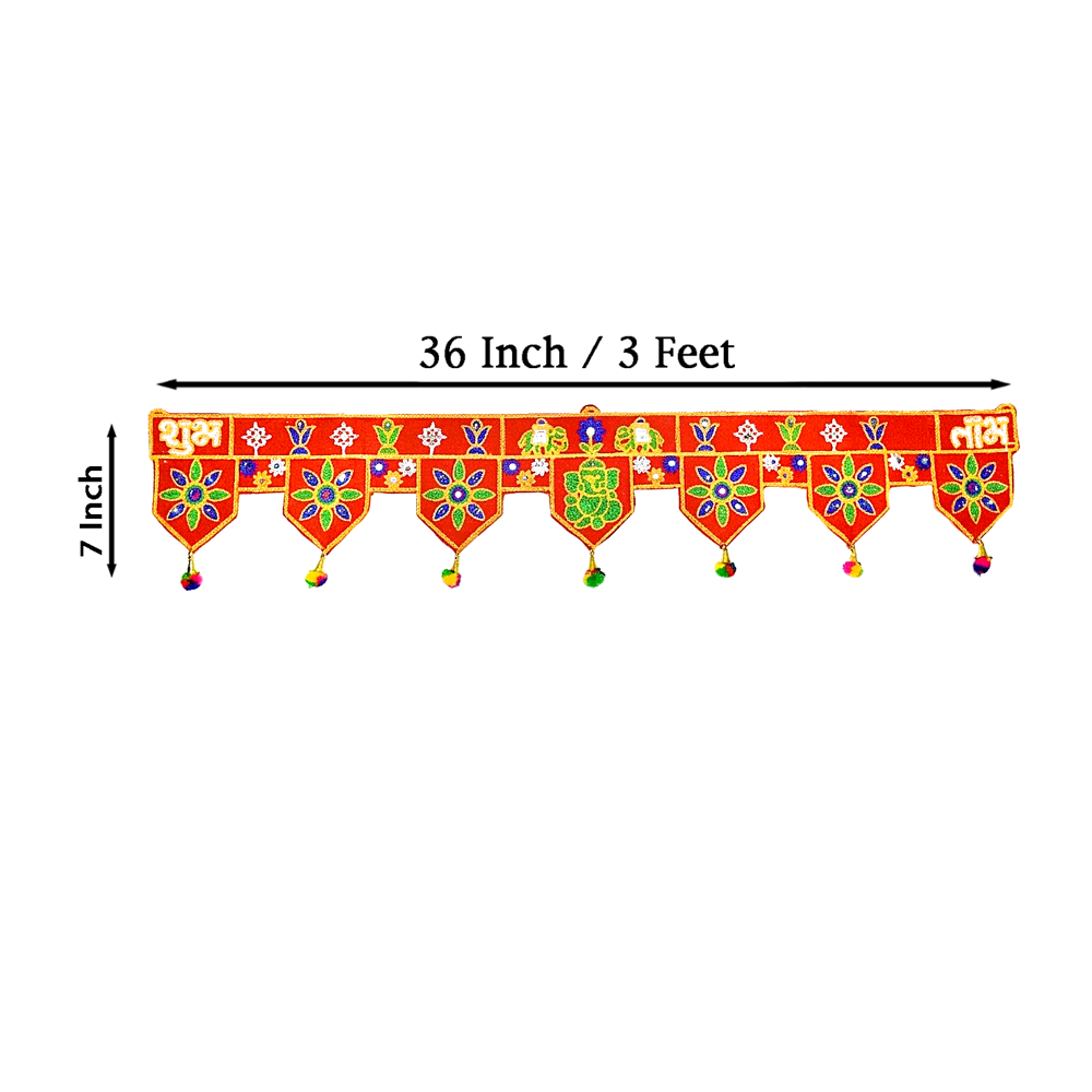KRISHNA HANDLOOM Attractive Handmade Door Hanging E 9