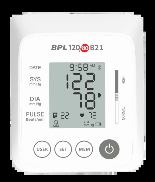 BPL Medical Technologies 120/80 B21 Automatic Blood Pressure Monitor