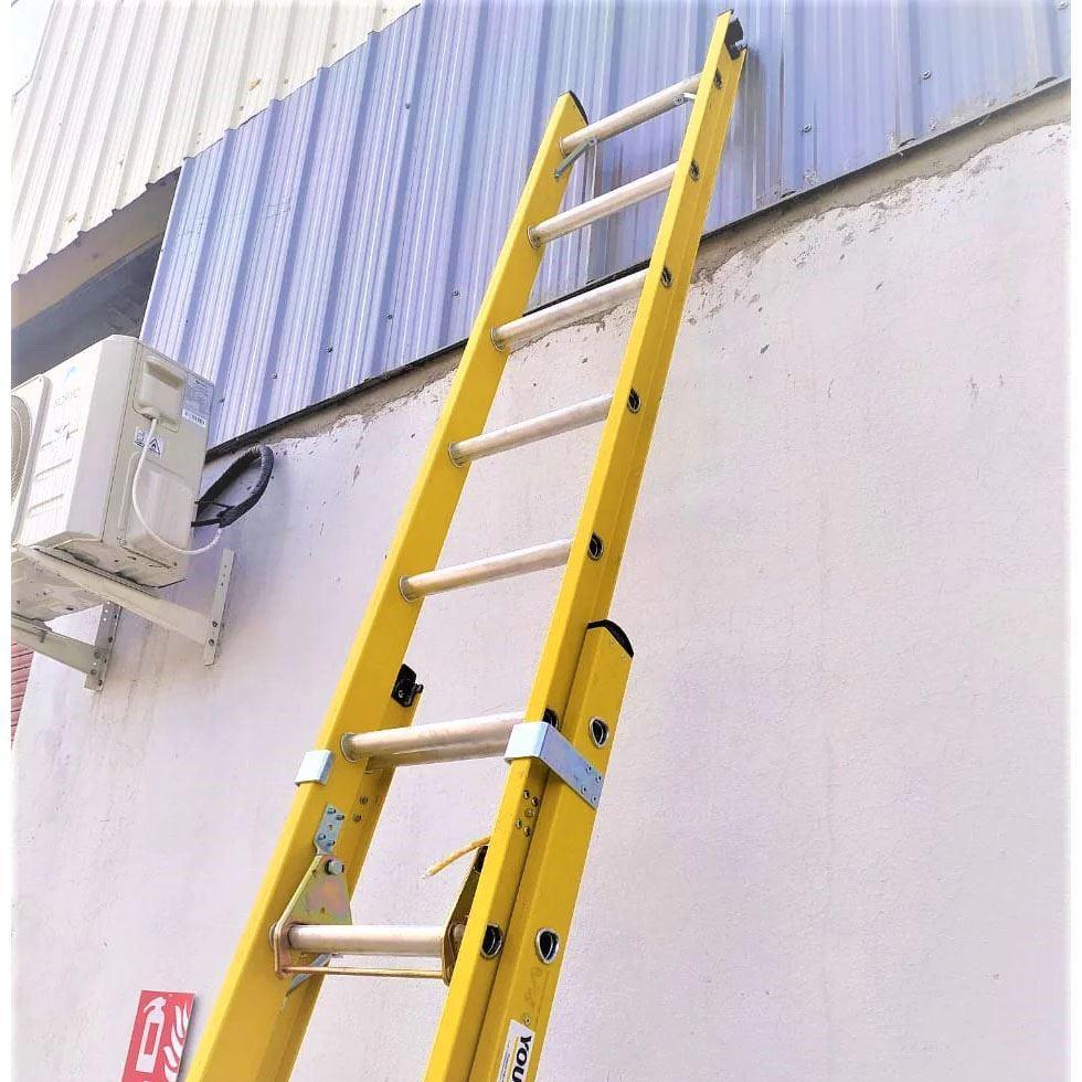 Wall Supported Extension Type Ladder