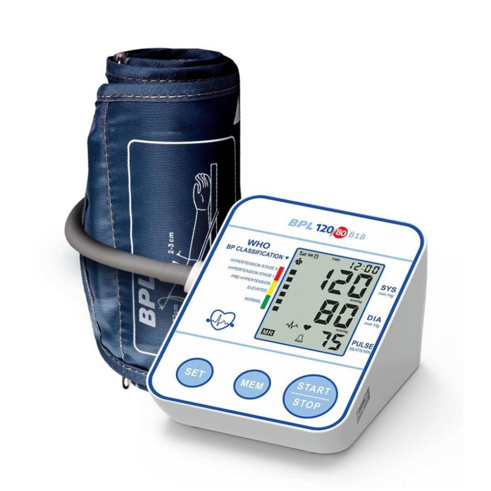 BPL Medical Technologies 120/80 B18 Automatic Blood Pressure Monitor
