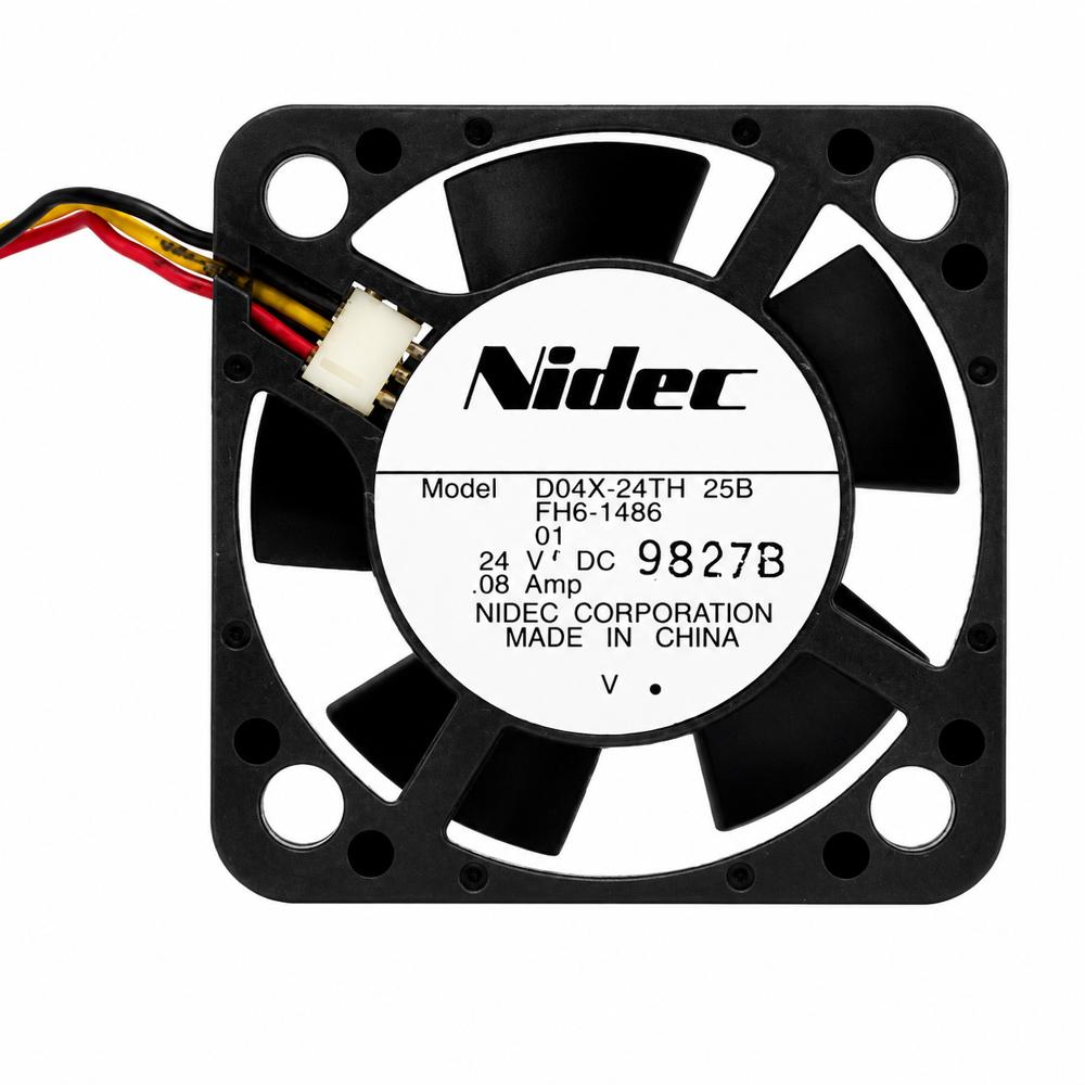 Nidec D04x-24th Cooling Fan - Blade Diameter: 40 Millimeter (mm)