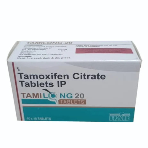Tamilong Tamoxifen 20mg Tablet, Breast Cancer Treatment Medicine