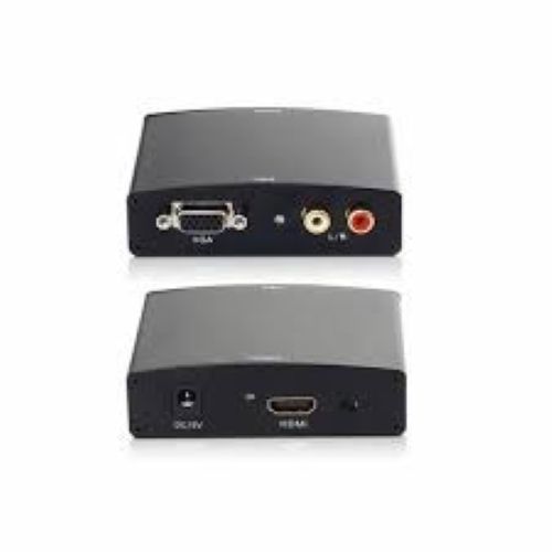VGA with Audio to HDMI Out Converter with Power