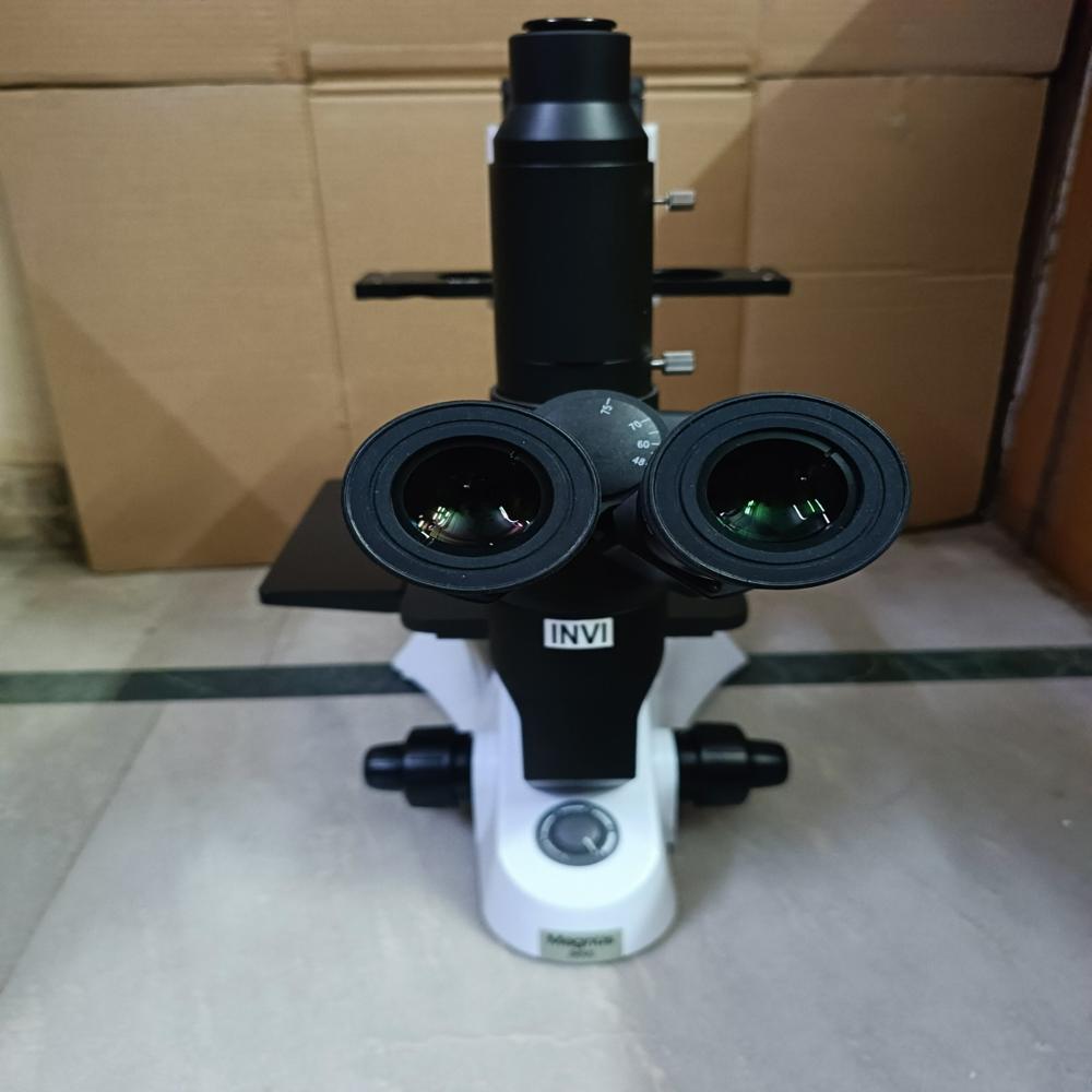 MAGNUS INVERTED TISSUE CULTURE TRINOCULAR MICROSCOPE MODEL INVI (LED)